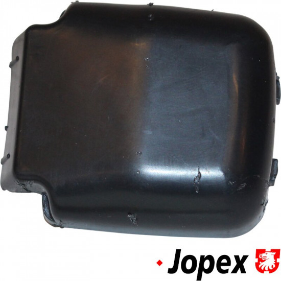 Finger plate, door handle, inner, black plastic