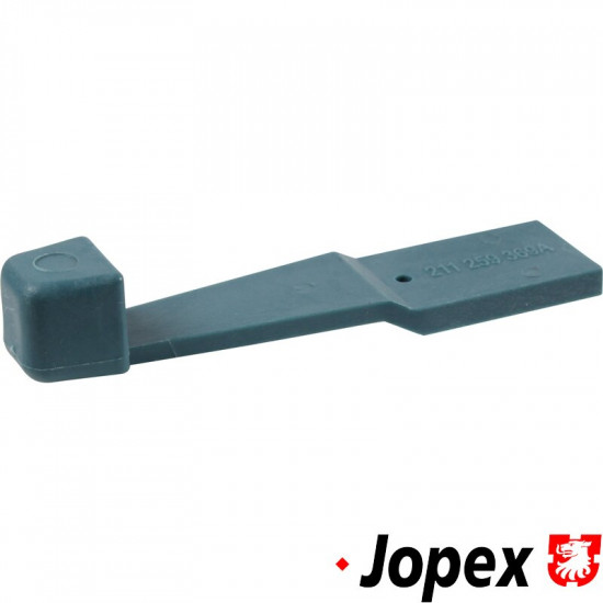 Lever for fresh air, blue