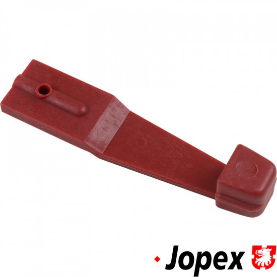 Lever for heating, red