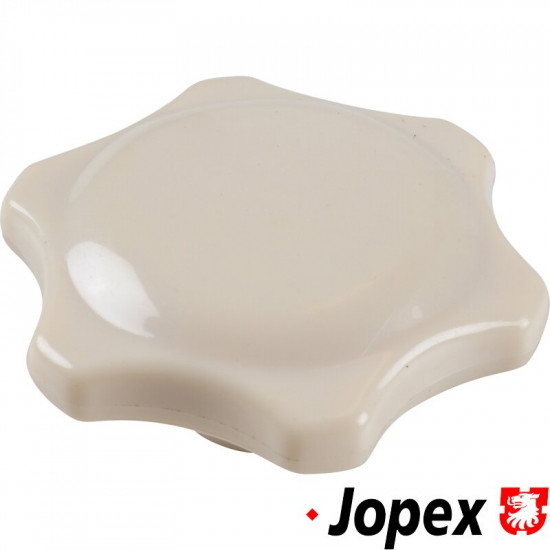 Knob for heater control, ivory white