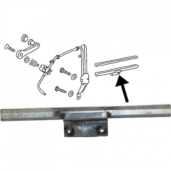 Lift channel for door window