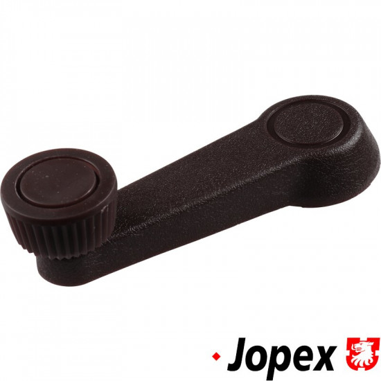 Window winder handle, saddle brown, left/right