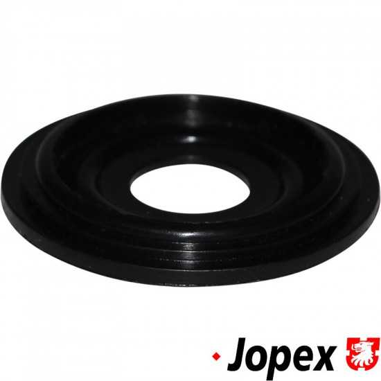 Door window winder base (1 pcs.), black plastic, Ø37 mm outside, Ø11 inside