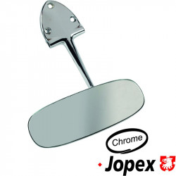 Rearview mirror, OE style, polished