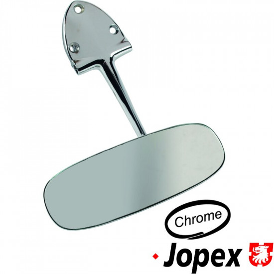Rearview mirror, OE style, polished