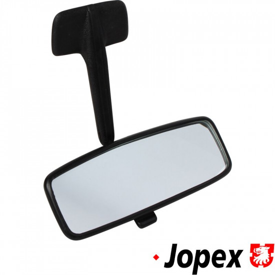 Rearview mirror, plastic, black, anti glare