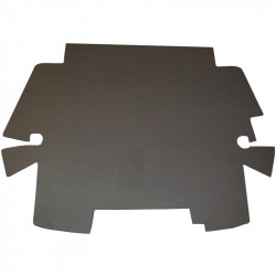 Trunk liner cardboard, black. Modifications needed