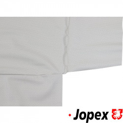 Headliner kit, white, perforeret, Comes complete with door post covers. Not for use on cars with sunroof