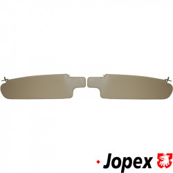 Sun visor kit, white, left/right