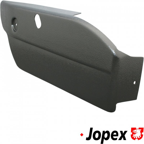 Trim panel for driver's seat, outer, left, black