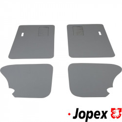Interior vinyl panel kit, 4 pcs., grey
