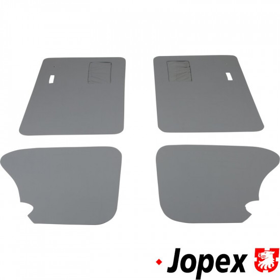 Interior vinyl panel kit, 4 pcs., grey