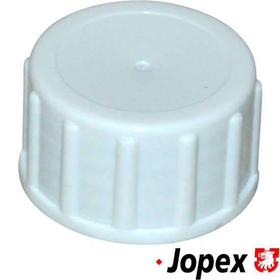 Water tank drain cap, 35 mm, white