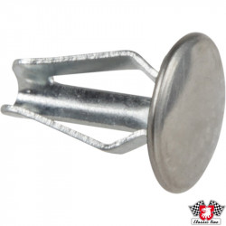 Clip for interior panels, metal