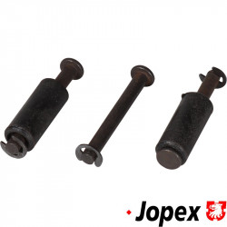 Pin set for door check strap, 3 pcs.