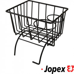 Stow away rack for center tunnel, black