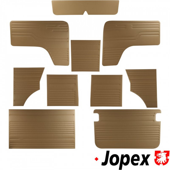 Interior vinyl panel kit, 10 pcs., beige