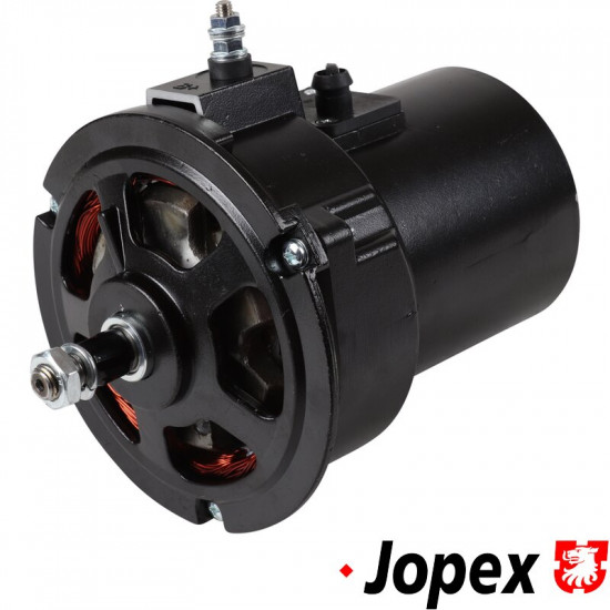 Alternator, heavy duty, 90 amp, black
