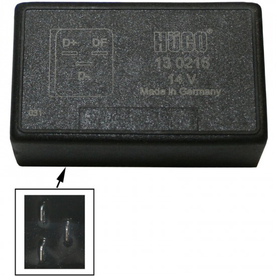 Voltage regulator for Motorola alternator (remote), 14 Volt - 50 Amp