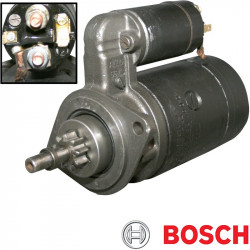 Starter motor, 6V, 0.5 kW, BOSCH