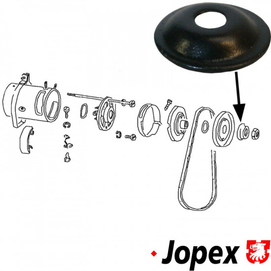 Cup spacer for generator