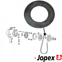 Shim for generator/alternator pulley, 0.5 mm