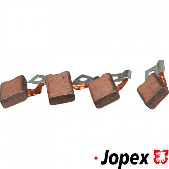 Repair set, carbon brush, 4 pcs., 12 V