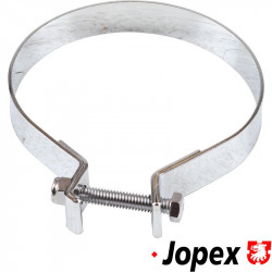 Strap for alternator, chrome, 12 Volt