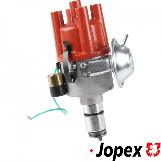 Distributor, complete with vacuum unit