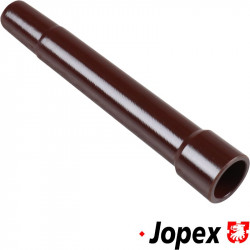 Spark plug connector, long, brown