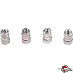 Ignition cable set, 90º Megavolt, grey