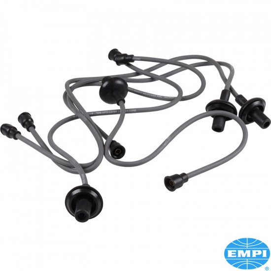 Ignition cable set, copper core, grey