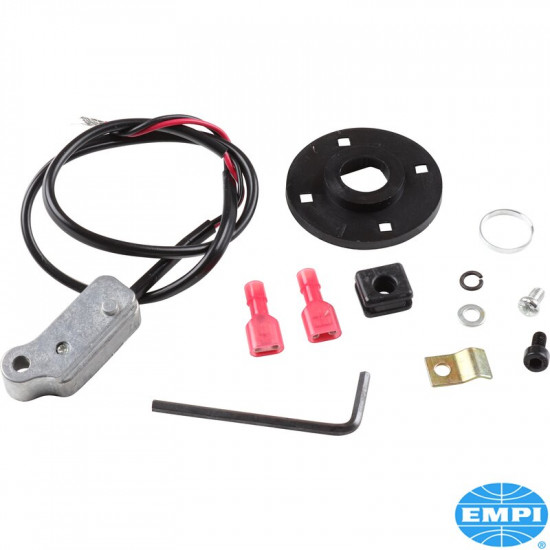 Electronic ignition kit, Accu-Fire (replaces 009 distributor breaker points). Dust and water resistant