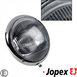 Headlamp assembly, OEM style, assymetric, E-marked