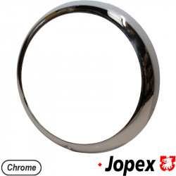 Headlamp rim, chrome. For European models only