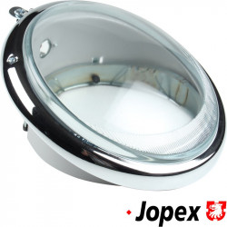 Headlamp housing, metal, US style, left/right. Comes without headlamp