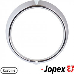Headlight rim with 1 hole, Heavy Duty, OEM chromed