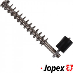 Adjust screw for headlight, with spring and nut