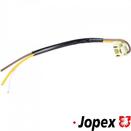 Headlight plug with 3 cable lugs