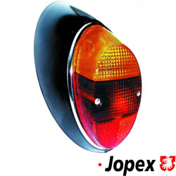 Tail light assembly, left, without E-mark