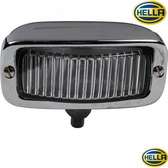 Back up light, chrome, HELLA