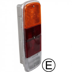 Tail light assembly, left/right. E-marked