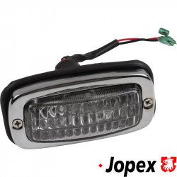 Back up light, chrome