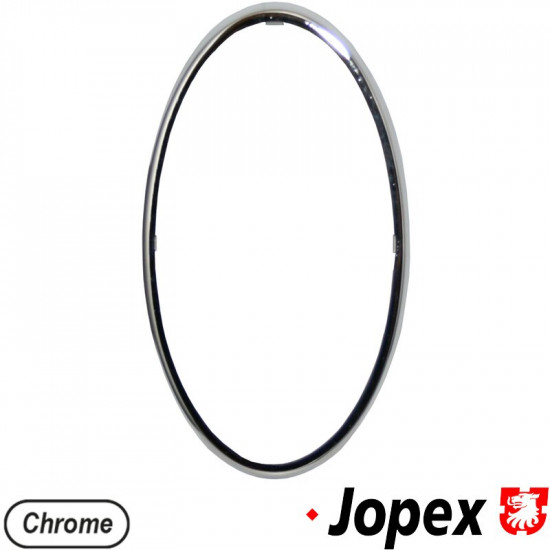Chrome ring for tail light