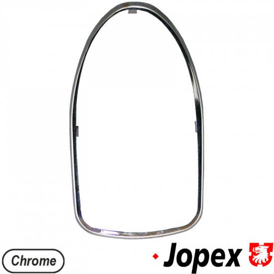 Chrome ring for tail light