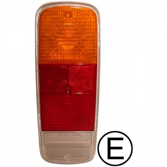 Tail light lens, left/right, E-marked