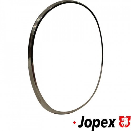 Stainless steel rim for tail light, polished