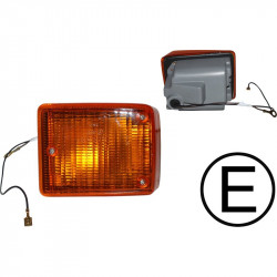 Turn signal light, front, left, E-marked