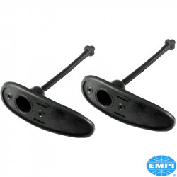 Gasket set for turn signal light, rubber, front, 2 pieces