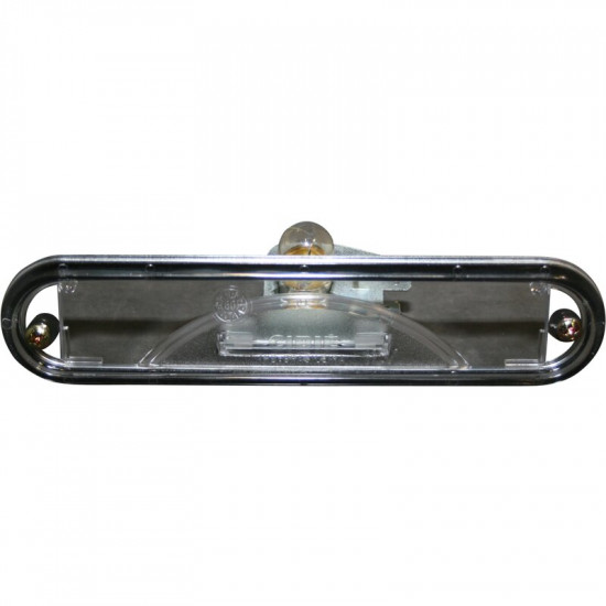License plate light without bulb